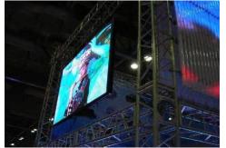 China P4 IP34 SMD Digital indoor led display board 62500 density Aluminum cabinet supplier