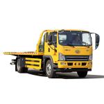 Factory Directly Sales 4X2 FAW Wrecker Truck 6 Tons One Tow Two Flatbed Tow Truck for sale