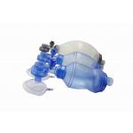 PVC SEBS Self Inflating Manual Resuscitator , 60 Cmh2o Silicone Manual Resuscitator for sale