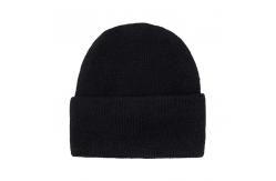 China Unisex Wool Acrylic Soft Knit Beanie Cap Customize Pattern supplier