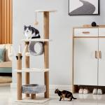 Column Cat Tower Scratcher Sisal Scratching Posts For Large Cats