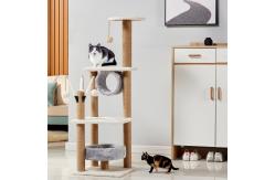 China Column Cat Tower Scratcher Sisal Scratching Posts For Large Cats supplier