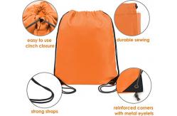 China Shockproof protective &Storgae Waterproof Durable Soft Lightweight Drawstring Bags String Backpack Bag supplier