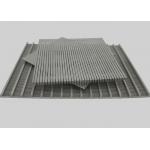 Flat Weld Johnson Wire Screen Panel, Wedge Wire Wrapped V Slot Screen Plate for sale