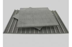 China Flat Weld Johnson Wire Screen Panel, Wedge Wire Wrapped V Slot Screen Plate supplier
