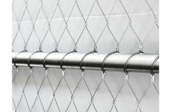 China Rock Fall Protection Stainless Steel Wire Rope Mesh Net Plain Weave supplier
