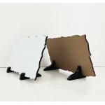 Irregularity Waterproof Sublimation Rock Slate Blanks White Glossy Photo Slate for sale
