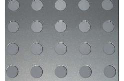 China Galvanized Round Hole Perforated Metal Mesh Plate 36 Width supplier
