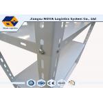 Q235 Cold Roll Steel Rivet Boltless Shelving With Acid Washed / Phosphorized Surface for sale