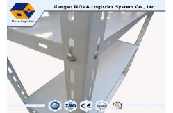 China Q235 Cold Roll Steel Rivet Boltless Shelving With Acid Washed / Phosphorized Surface supplier