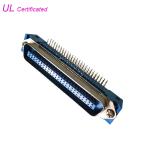2.16mm pitch 24 Pin Centronic Plug Right Angle PCB 50pin Connector Certificated UL for sale