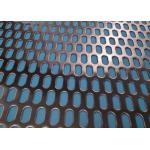 Customized Size Perforated Metal Mesh Architectural Panels Slotted Hole