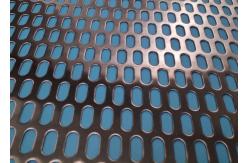 China Customized Size Perforated Metal Mesh Architectural Panels Slotted Hole supplier