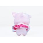 Machine Washable Plush Pet Toys Soft Feeling Pink Pig Design Customized Logo