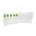 Save Space Durable Airplane Travel Kits , Convenient Cosmetic Travel Bottles for sale