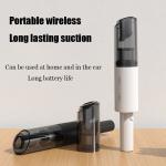 6000pa Strong Suction Mini Handheld Car Vacuum Cleaner 33X5CM For Home Vehicle