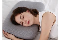 China Orthopedic Memory Foam Cervical Pillow , Ergonomic Soft Neck Support Pillow supplier
