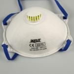 Protective FFP3 Face Mask With Breathing Valve Headbands for sale