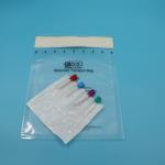 Customized Printing Biohazard Specimen Transport 4 Slotted Absorbent Pouches for sale