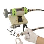 TOKTOS 7200rpm Table Top Grinder Polisher 480W Bench Lathe Polisher for sale