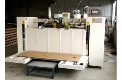 China Semi Auto Box Corrugated Cardboard Stitching Machine Double Servo supplier