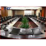 Horizontal Rotating Computer Monitor Lift , Carbon Steel Motor Drive Flip Up Monitor for sale