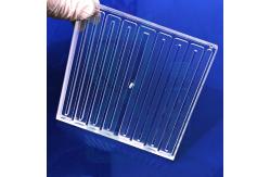 China CNC Finishing Custom High Temperature Quartz Slotted Polishing Scrub Sheet supplier