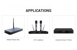 China Full HD Media Player Box , HD Media Box 1080P Outstanding Performance supplier