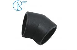 China PE100 PN16 SDR11 HDPE Socket Fusion Fittings 45 Degree Elbow CE Certificated supplier