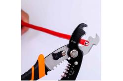 China 184g 185mm Cable Insulation Stripping Tools 16mm2 Wire Stripping And Crimping Tool supplier