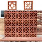 Hollow Clay Blocks Bloque Breeze Cement Brick Decoration Fence for sale