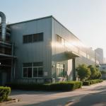 Muti Storey Designed High Strength Pre Engineered Structural Workshop Mixed With Office And Shop for sale