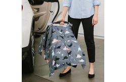 China Multi-use Infant Car Seat Cover,Baby Carrier,Nursing Cover,Minky Blanket supplier