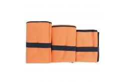China Orange Microfiber Super Absorbent Towel Swimming Personalized Gym Towels supplier