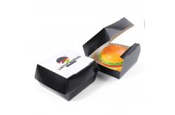 China Wholesale customization of biodegradable recyclable and eco-friendly disposable burger boxes supplier