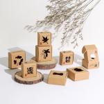 Eco-Friendly Kraft Soap Box with Die-Cut Window for Handmade Soaps for sale