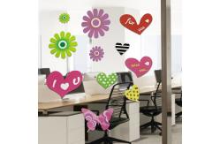 China Peel And Stick Removable Window Sticker For School Classroom Glass supplier
