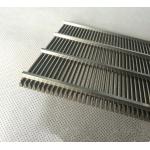 Johnson Wedge Wire Screen Profile V Wire Continuous Slot Panel Wastewater Applied for sale