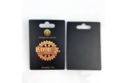 China Customized Enamel Pin Badge for Company Uniform and Identification supplier