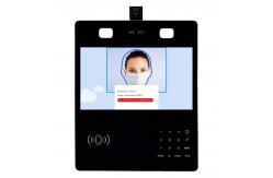 China 13 Inch IPS LCD Screen Walk Through Temperature Scanner Kids AI Face Recognition supplier