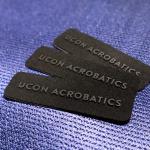 Customized Silicone Embossed 3D Logo Heat Transfer Label For Clothing for sale