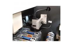 China GIPENG PLC Automatic Roll Label Cutting Machine with Laminator and Slitter supplier