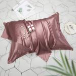 100% Silk Pillowcase For Hair 22mm Mulberry Silk Pillow Cases With Logo for sale