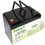 12V 105Ah LiFePO4 Battery Pack with Heating System OEM Deep Cycle 5000+ Cycles for Cold Weather for sale