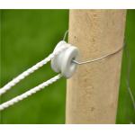 White Electric Fence Robbin Porcelain Donut Insulator for sale