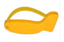 China Portable Kitchen Knife Sharpener With Tungsten And ABS Plastic Material supplier