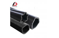 China Galvanized Special Shaped Carbon Steel Pipe Oval Straight Steel Tube supplier