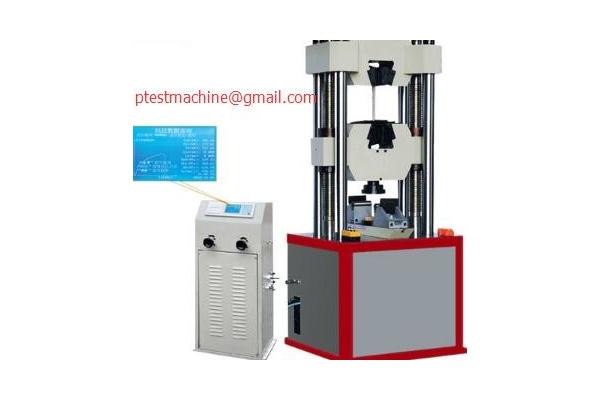 LCD Digital Hydraulic Universal Tensile Testing Machine