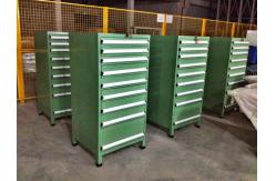 China Industrial Tool Chests And Cabinets With 3 - 15 Drawers , Green supplier