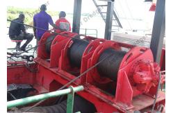 China Custom 68HRC Pump Hydraulic Cutter Suction Dredger 15m Dredging Depth supplier
